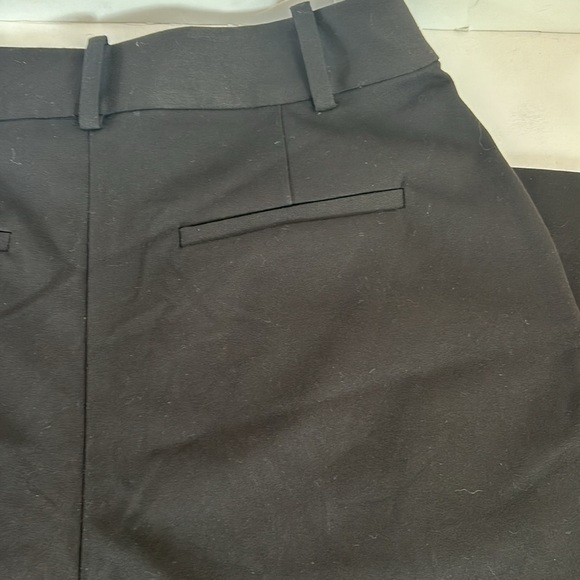 Favorite Daughter black pleated trouser pant side pocket back pocket clasp close - Picture 9 of 16